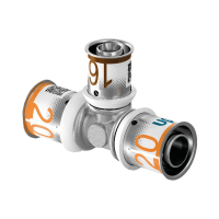 UPONOR S-Press PLUS szűkített T-idom, 20-16-20mm - gepesz.hu