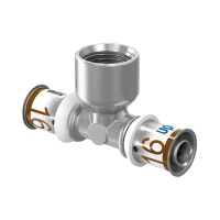 UPONOR S-Press PLUS T-idom, menetes ággal, 20mm-1/2B-20mm - gepesz.hu