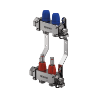 UPONOR Vario C 2 körös szelepes osztó-gyűjtő, áramlásmérővel, Eurokón., 1x3/4 - gepesz.hu