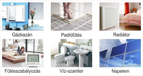 Ãpületgépészetben otthon vÃz szaniter, fűtés, napelem, gázkazán ... Szaniter bolt zugló