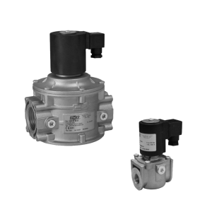 MADAS EVP mágnesszelep, gázra, NC alapban zárt, pmax=500mbar, 230V, 1”BB