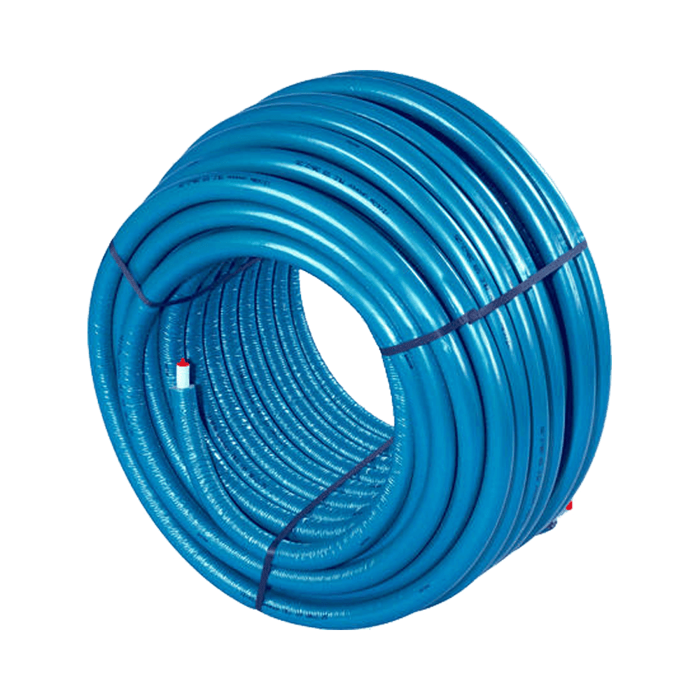 UPONOR Comfort Pipe PLUS S9 előszigetelt PE-Xa cső, kék, 20x2.0mm (60m .