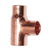 VIEGA 95130 forrasztható réz szűkített T-idom, 22x15x15mm - gepesz.hu