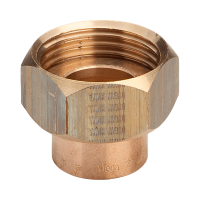 VIEGA 94359 forrasztható réz félhollander, lapos tömítésű, 22x1