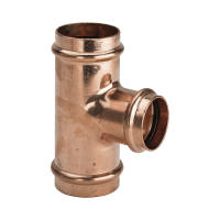 VIEGA 2418 Profipress vörösréz szűkített T-idom 35-15-35 mm - gepesz.hu