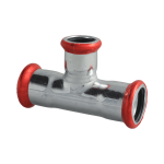 FixTrend Steel Press szénacél szűkített T-idom, 22-15-22mm - fixtrend.hu