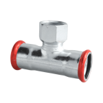 FixTrend Steel Press szénacél T-idom menetes ággal 28-3/4”B-28 mm - fixtrend.hu