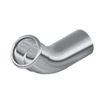 FixTrend Inox press 1 tokos 45° ív 22 mm - fixtrend.hu