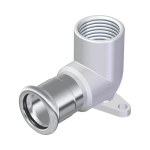 FixTrend Inox press 1-es talpas falikorong 15mm tok-1/2” - fixtrend.hu