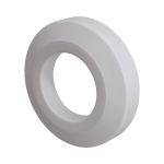FixTrend fehér műanyag takarórózsa D90 WC lefolyó csőhöz - fixtrend.hu