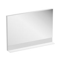 RAVAK Formy 1200 tükör, polccal, fehér, 1200x150x710mm - gepesz.hu