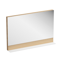 RAVAK Formy 1000 tükör, polccal, tölgy, 1000x150x710mm - gepesz.hu