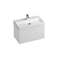 RAVAK SD Natural 800 fürdőszobai szekrény, mosdó alá, fehér, 800x450x450mm - gepesz.hu