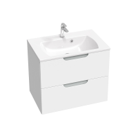 RAVAK SD Classic II 700 fürdőszobai szekrény, mosdó alá, fehér/szürke - gepesz.hu