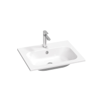 RAVAK CHROME 600 Slim mosdó, túlfolyóval, fehér - gepesz.hu