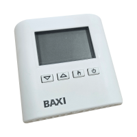 BAXI digitális szobatermosztát, programozható - gepesz.hu