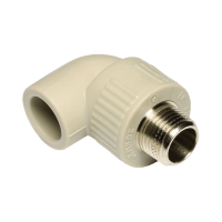 EKOPLASTIK PP-R süthető 90° könyök fém menettel 25 mmx1/2”K