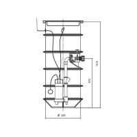 WILO Drainlift KN1500-Rexa MINI3-S03 szennyvízátemelő telep, 230V - gepesz.hu