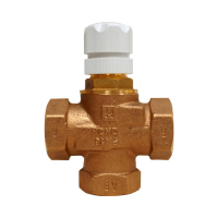 HONEYWELL V135 háromjáratú termosztatikus keverő vagy váltószelep termofej nélkül 3/4BB - gepesz.hu
