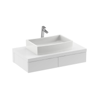 RAVAK SD Formy 1200 fürdőszobai szekrény, mosdó alá, fehér, 1200x550x220mm