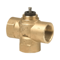 SIEMENS VXI46.25/2 váltószelep, háromjáratú, 2.5mm szelepszár, PN16, kvs=5, 1 - gepesz.hu