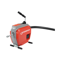 ROTHENBERGER R600 VarioClean akkumulátoros csőtisztító gép, szerszám készlettel - gepesz.hu