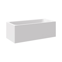 RAVAK MDF oldallap, balos, akrilkádhoz, fehér, 75cm - gepesz.hu