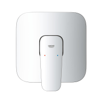 GROHE Cubeo zuhany csaptelep, egykaros, falba süllyesztett, króm - gepesz.hu