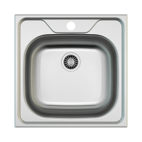 MOFÉM EVO2 1B mosogatótálca, 1 medence, inox, 480x480mm