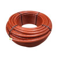 CONCEPT MLC S4 PE-RT/Al/PE-RT ötrétegű cső, szigetelt, piros, 16x2mm (100m/tek) - gepesz.hu