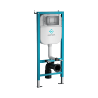 MOFÉM EVO-Tech WC szerelőelem, fali WC-hez, tartállyal, 114cm - gepesz.hu