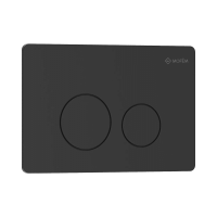 MOFÉM EVO 20 nyomólap, 2 vízmennyiségű, inox, matt fekete - gepesz.hu