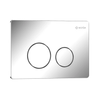 MOFÉM EVO 20 nyomólap, 2 vízmennyiségű, inox, króm - gepesz.hu