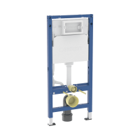 GEBERIT Duofix Basic fali WC szerelőelem, Delta 12 tartállyal, 112cm - gepesz.hu