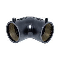 UNIDELTA S5 elektrofitting KPE könyök, 90°, PN16, PE100, SDR11, 110mm - gepesz.hu