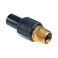 UNIDELTA S5 KPE átmeneti idom, réz menet, PE100, SDR11, 25mmx3/4K, elektrofittinghez - gepesz.hu