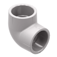 EKOPLASTIK PP-RCT süthető könyök, 90°, 40mm, BB - gepesz.hu