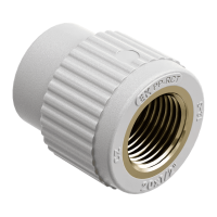 EKOPLASTIK PP-RCT belső menetes átmeneti idom, fém menettel, 25mmx1/2B - gepesz.hu