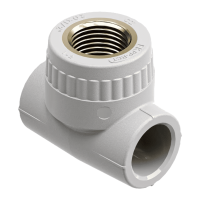 EKOPLASTIK PP-RCT T-idom, 32x1/2B - gepesz.hu