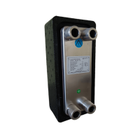 CONCEPT 40 lemezes forrasztott hőcserélő, INOX AISI316L, EPP box szigetelés, 4x3/4&rdquo;