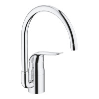 GROHE Euroeco Special mosogató csaptelep, egykaros, króm - gepesz.hu