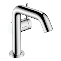 HANSGROHE Tecturis E 110 mosdó csaptelep, egykaros, leeresztővel, CoolStart, m.fehér - gepesz.hu
