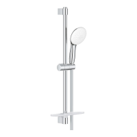 GROHE Tempesta 110 II zuhanygarnitúra, 600mm-es zuhanyrúddal, polccal króm - gepesz.hu