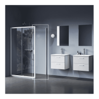 RAVAK BLIX II NBLPS-80 fix zuhanyfal, matt fehér + Transparent - gepesz.hu