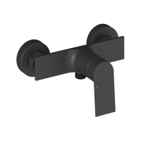 RAVAK PLAN PN 032.20BLM zuhany csaptelep, egykaros, zuhanyszett nélkül, matt fekete - gepesz.hu