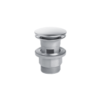 STYRON KL-04 leeresztőszelep, click/clack, mosdóhoz, nagy dugóval, műanyag, 5/4 - gepesz.hu