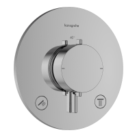 HANSGROHE Ecostat Comfort S falsík alatti termosztát, 2 funkciós, króm - gepesz.hu
