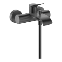 HANSGROHE Vivenis Original kád csaptelep, egykaros, zuhanyszett nlk, fekete króm - gepesz.hu