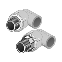 KE KELIT KELEN PP-R süthető könyök, 90°, fém menettel, 25x3/4K - gepesz.hu