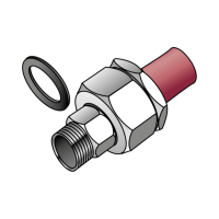 KE KELIT KETRIX süthető hollanderes átmeneti idom, műanyag - fém, 90mmx3K - gepesz.hu